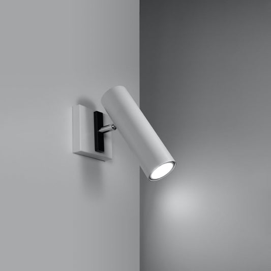 Applique Acier Orientable Minimaliste Blanche