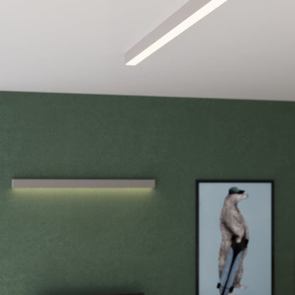 Applique Barre Moderne LED 67 cm Grise