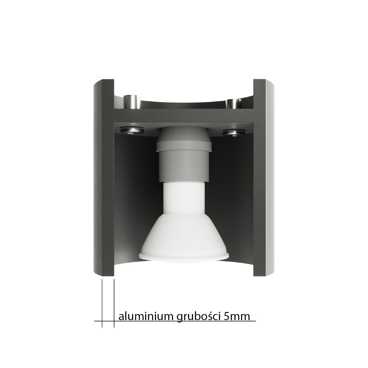 Applique Murale Cylindrique Double Blanche