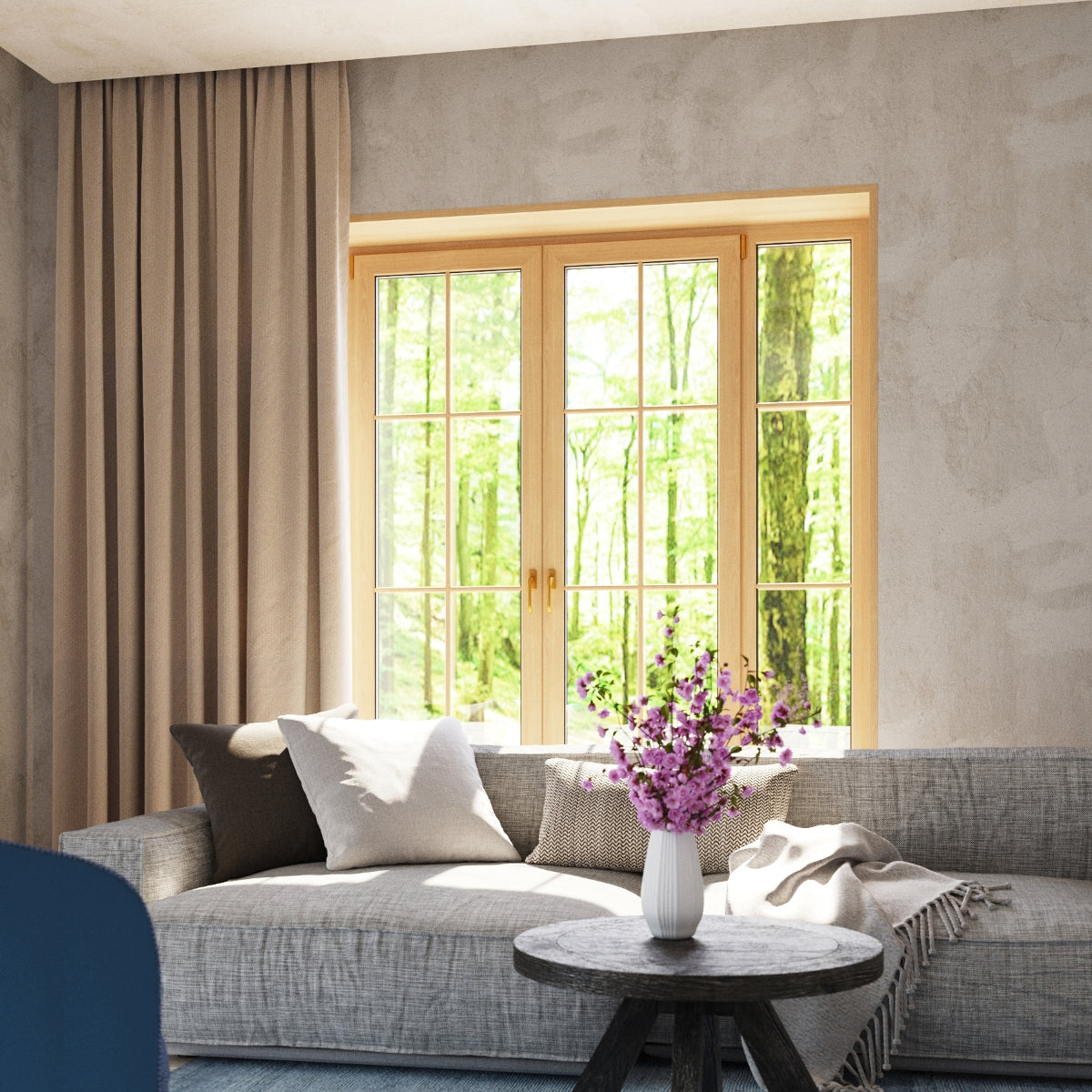 Applique Murale Cube en Verre