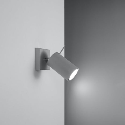 Applique Murale Directionnelle Spot Orientable Grise
