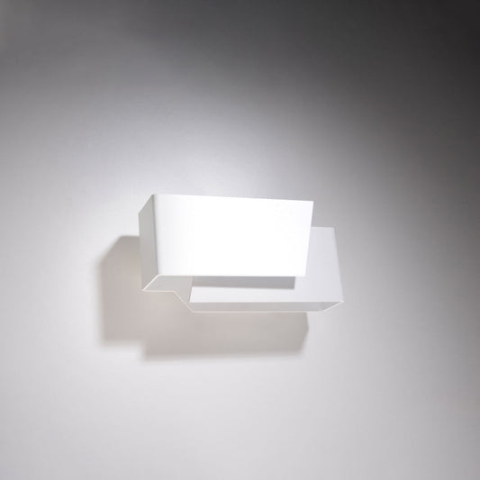 Applique Murale Géométrique 3D Blanche