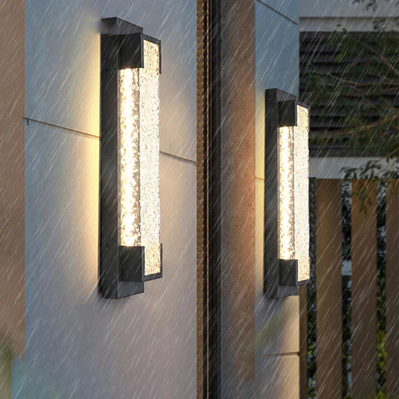 Applique Murale LED Cascade Acier