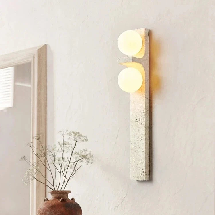 Applique Murale Pierre Bande Verticale LED