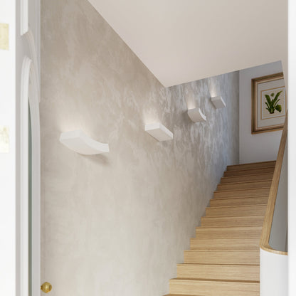 Applique Rampe Blanche en Céramique